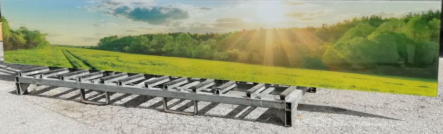 Fotodruck auf Glas für eine Küchenrückwandverglasung